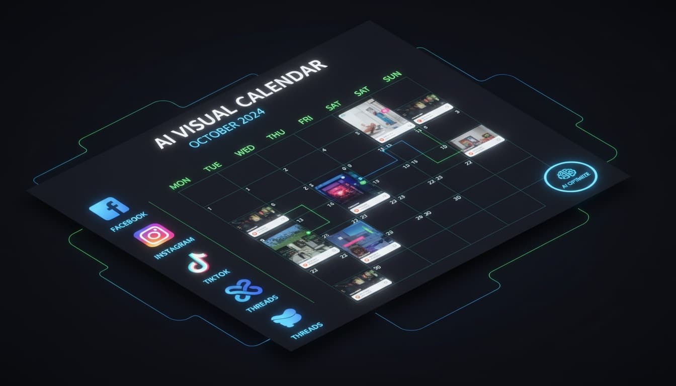 Visual schedule calendar